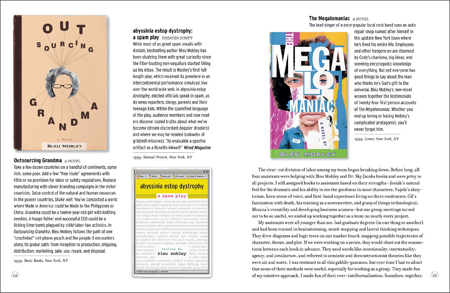 A LIFE IN BOOKS: The Rise and Fall of Bleu Mobley image 2