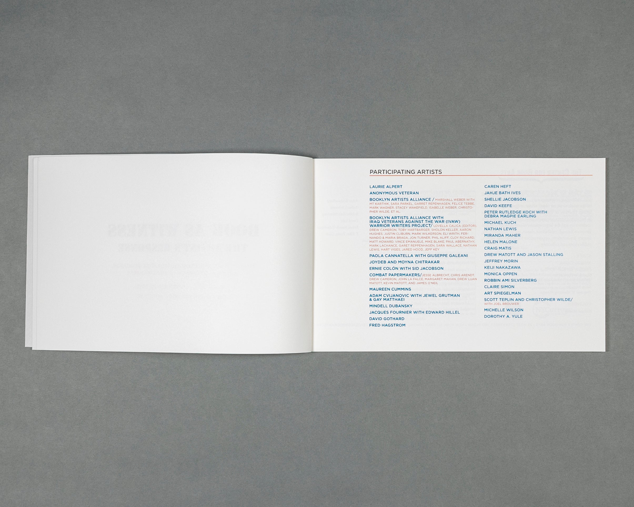 Book as Witness: The Artist's Response image 2