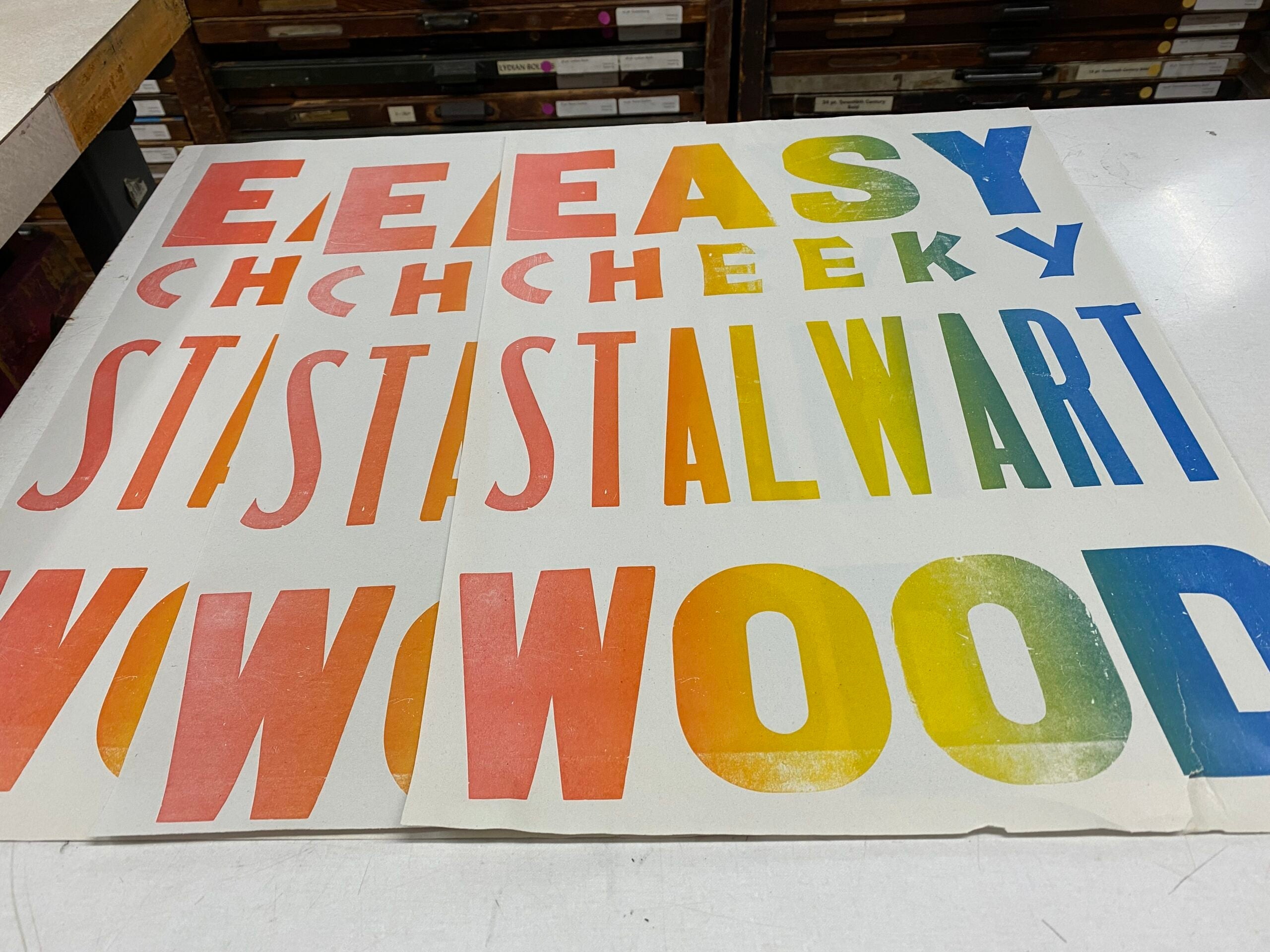 Letterpress II: Intro to Typography on Press (Fall 2024) image 2