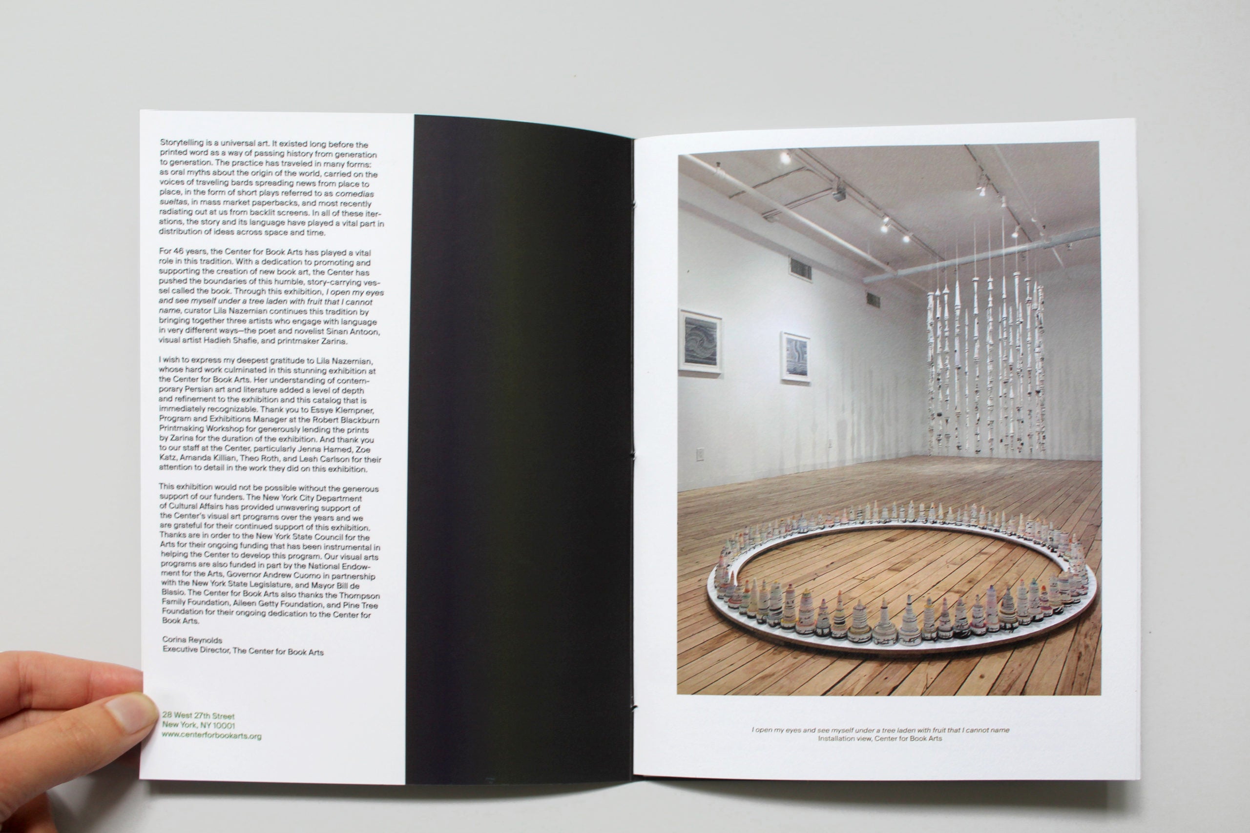 "I open my eyes and see myself under a tree laden with fruit that I cannot name." image 4