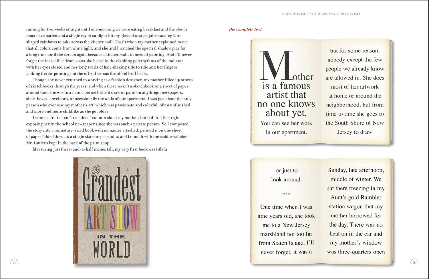 A LIFE IN BOOKS: The Rise and Fall of Bleu Mobley image 4