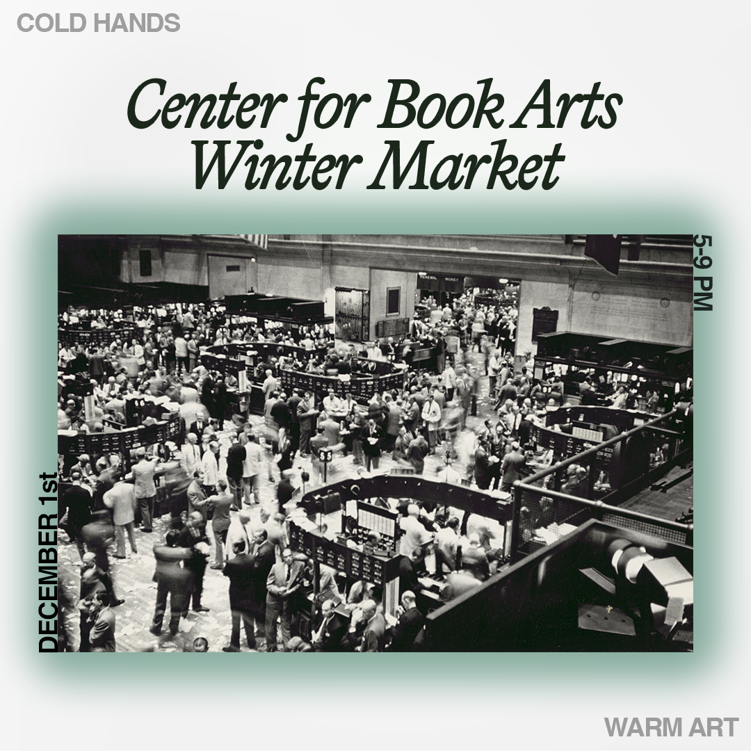 Center for Book Arts Winter Market image 0