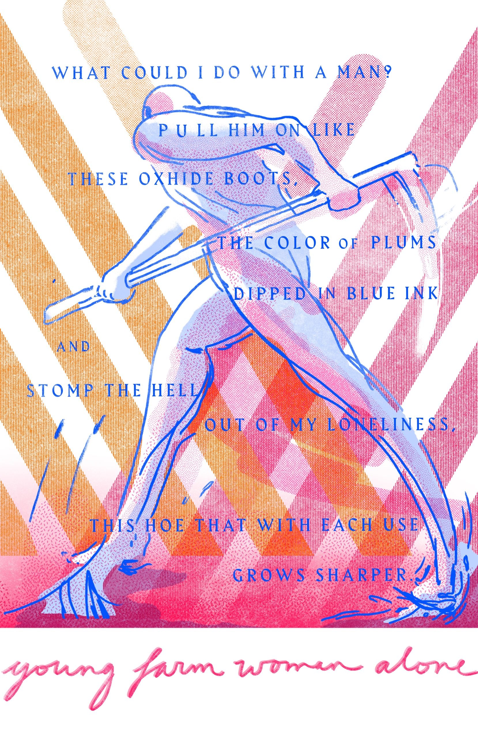 Young Farm Woman Alone image 0