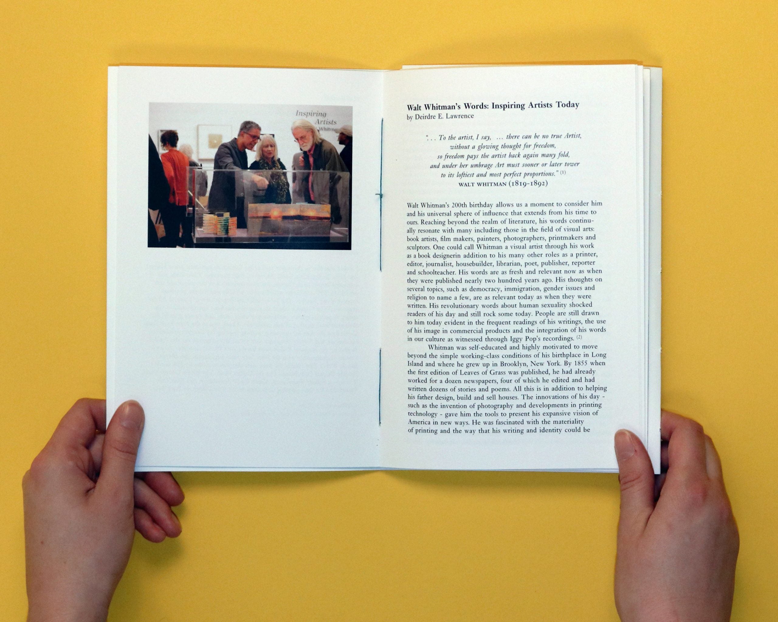 Walt Whitman's Words: Inspiring Artists Today image 1