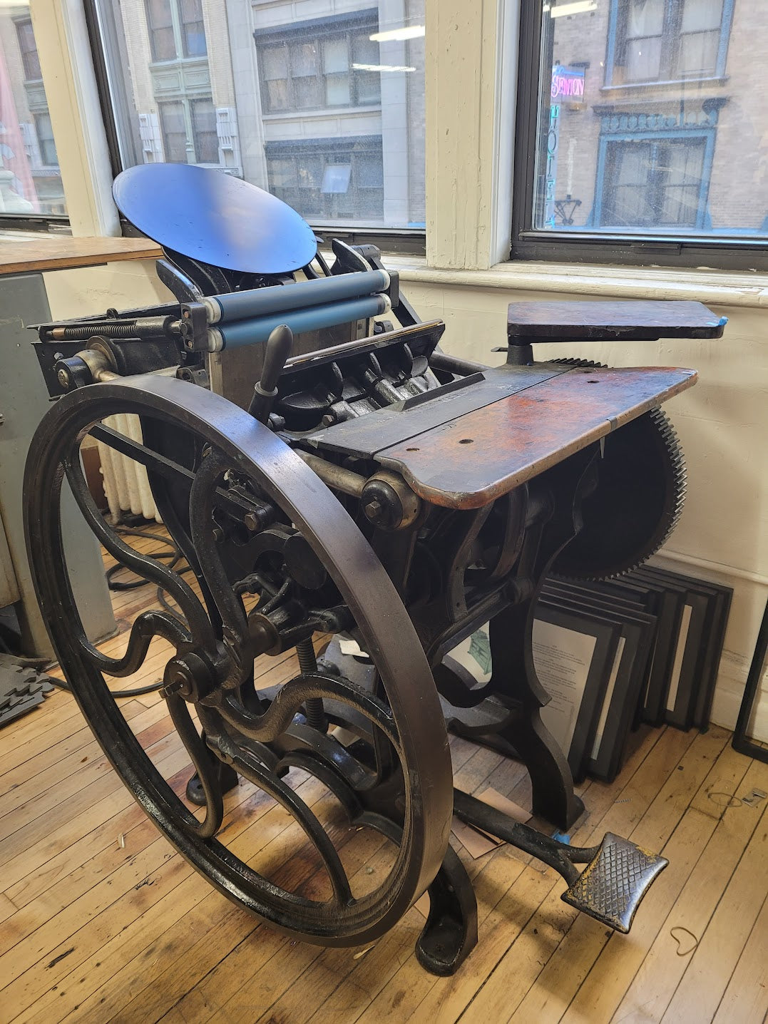 Platen Press in the Studio image 0