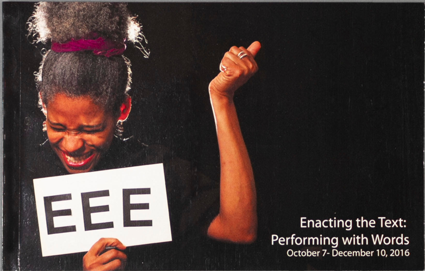 Enacting Text: Performing with Words image 4