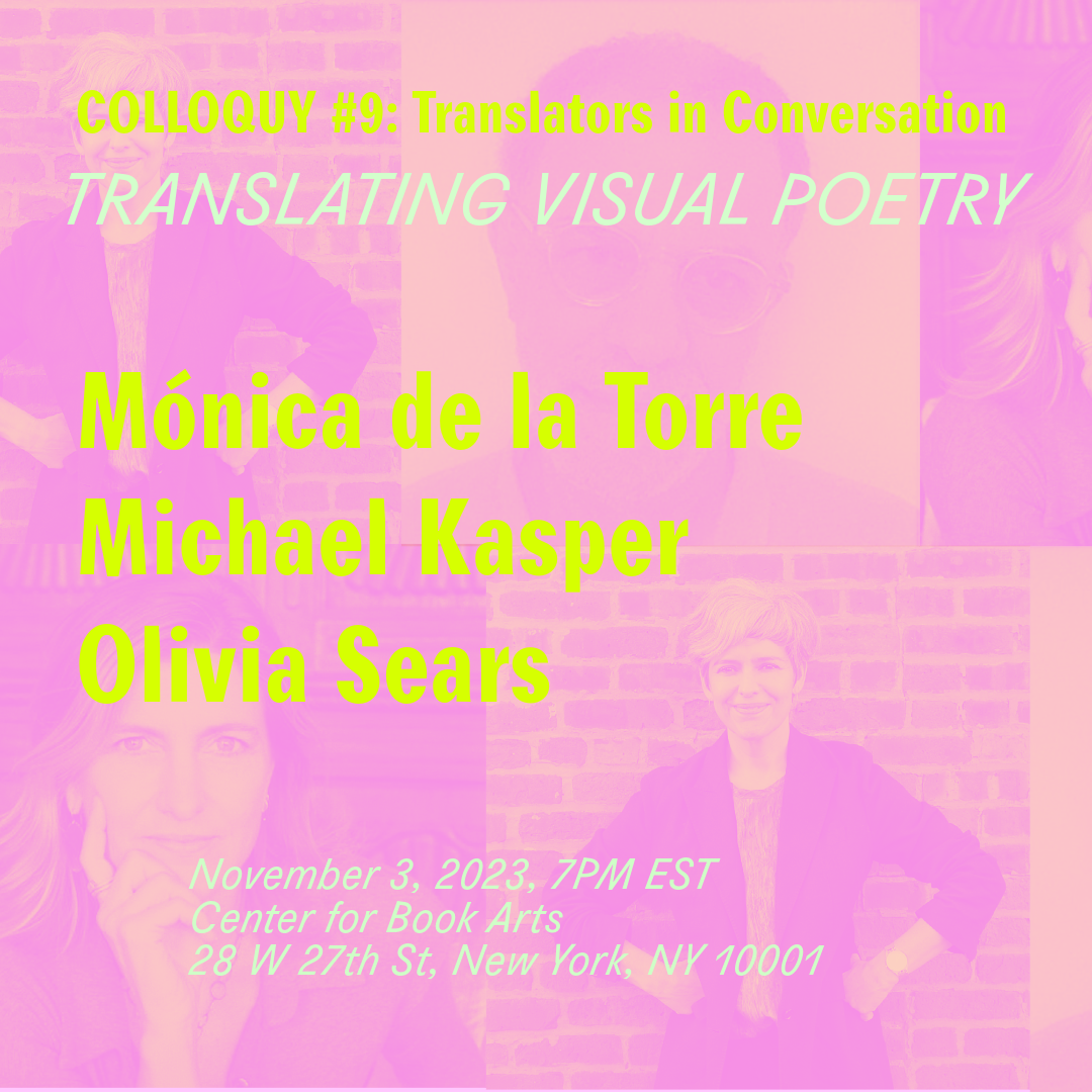Colloquy #9: Translators in Conversation image 0
