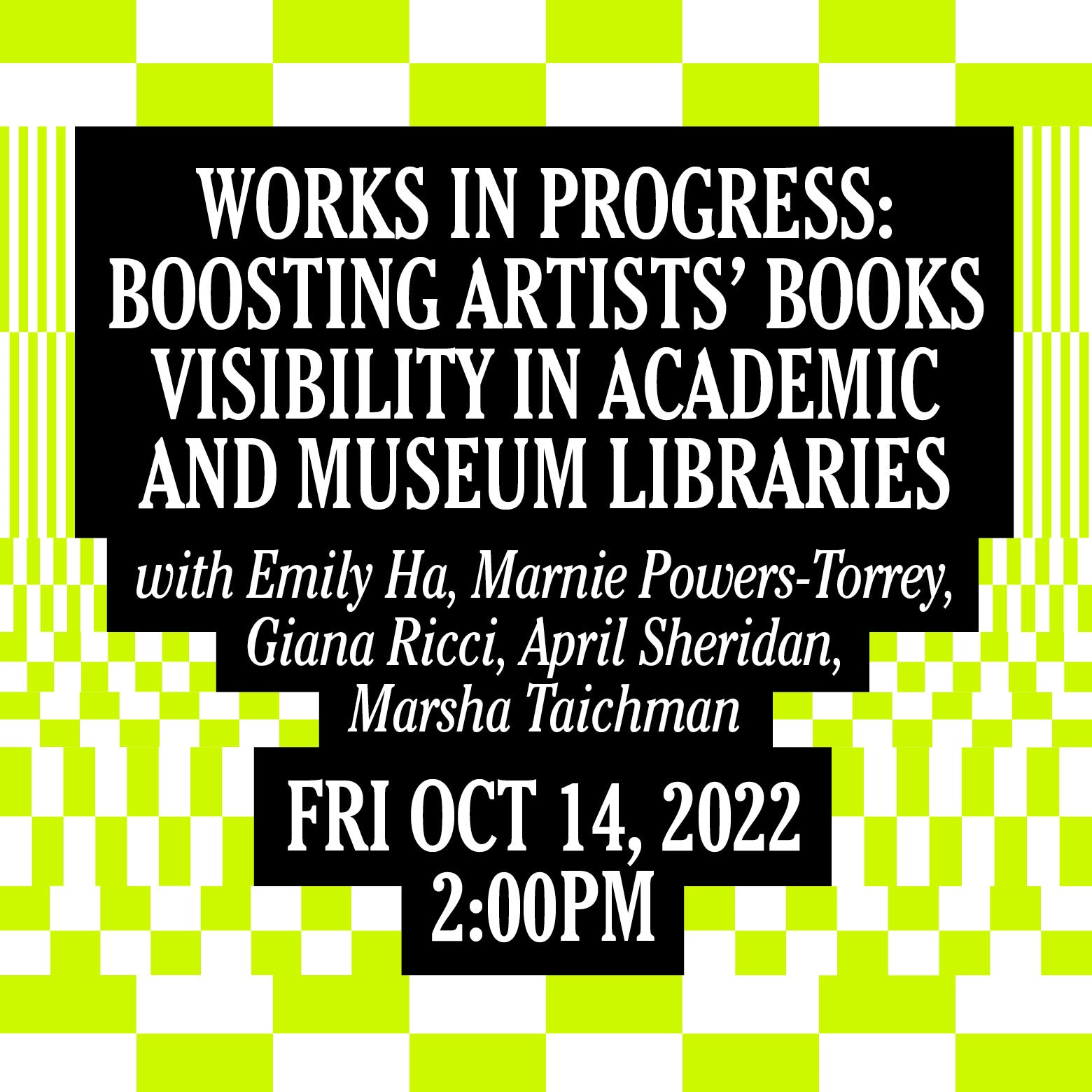 Works in Progress: Boosting Artists’ Books Visibility in Academic and Museum Libraries image 0