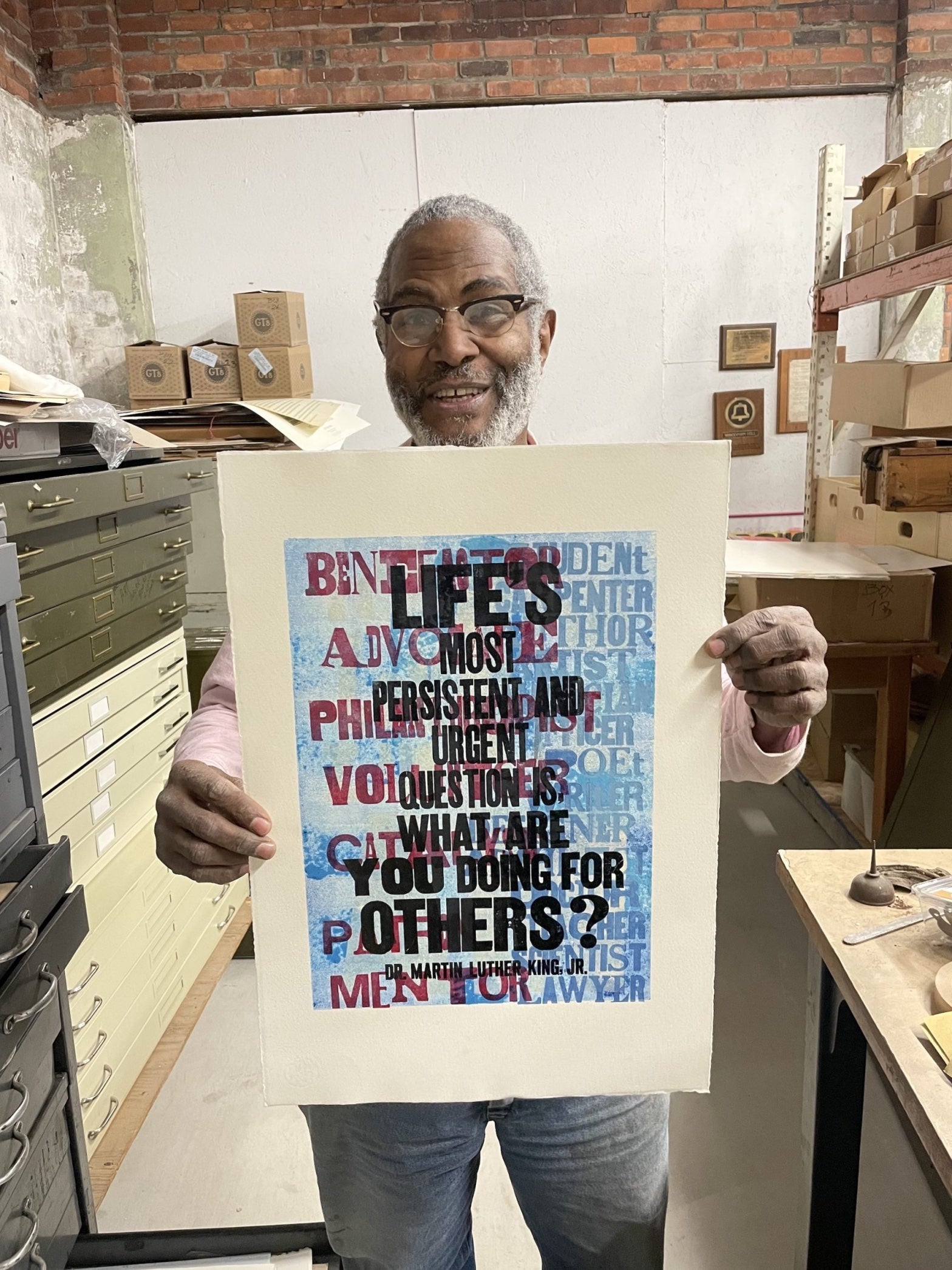 Puttin’ Ink on Paper with Amos Paul Kennedy, Jr. (Spring 2024) image 1