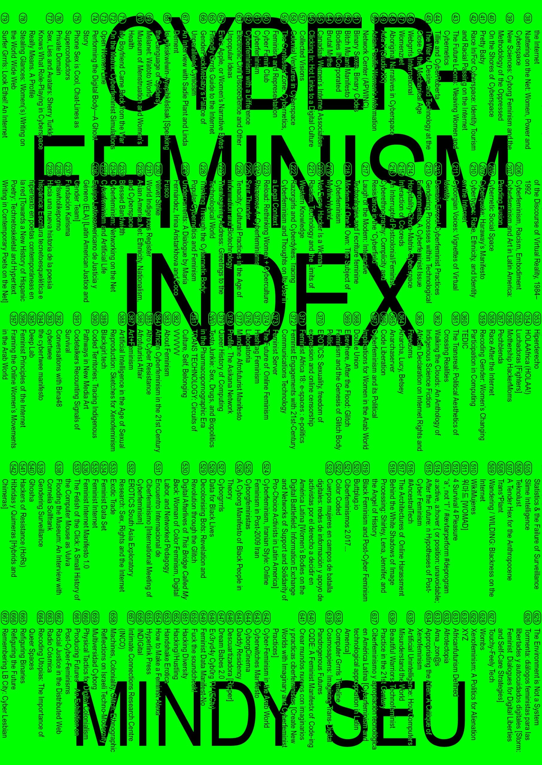 Cyberfeminism Index. Reading and Book Launch image 0