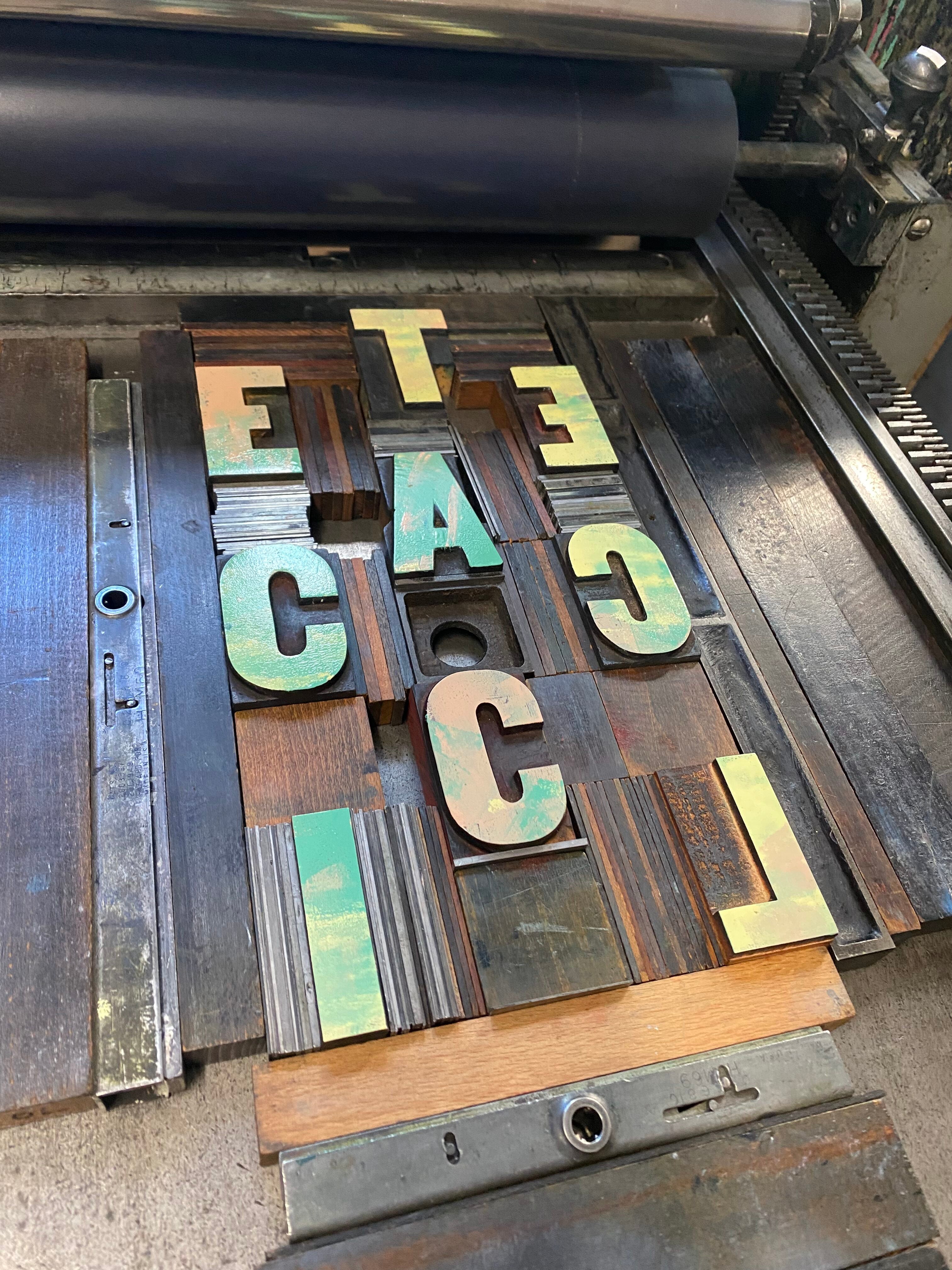 Letterpress II: Intro to Typography on Press image 1