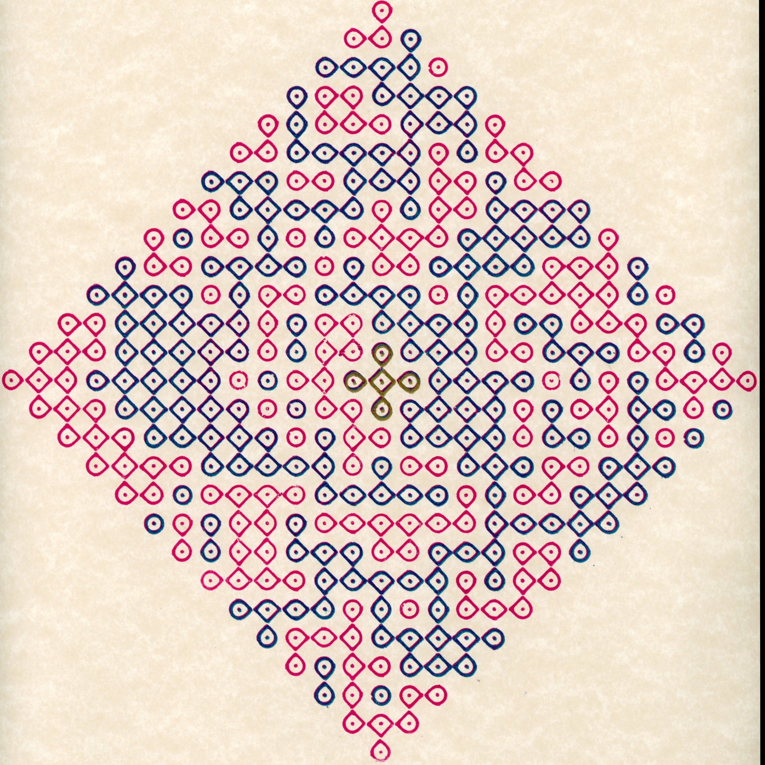 Rituals of Recursion: Translating Text into Kolam Prints image 1