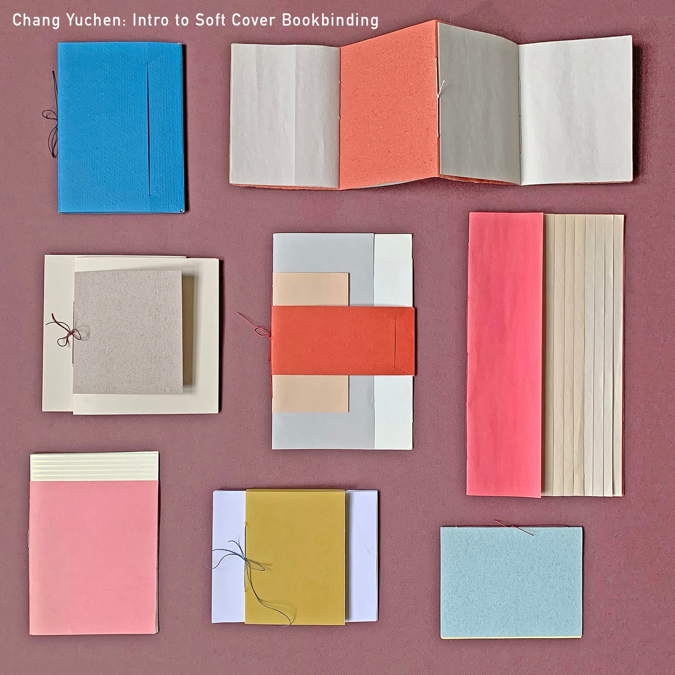 Bookbinding 1: Intro to Soft Cover - Spring 2022 image 0