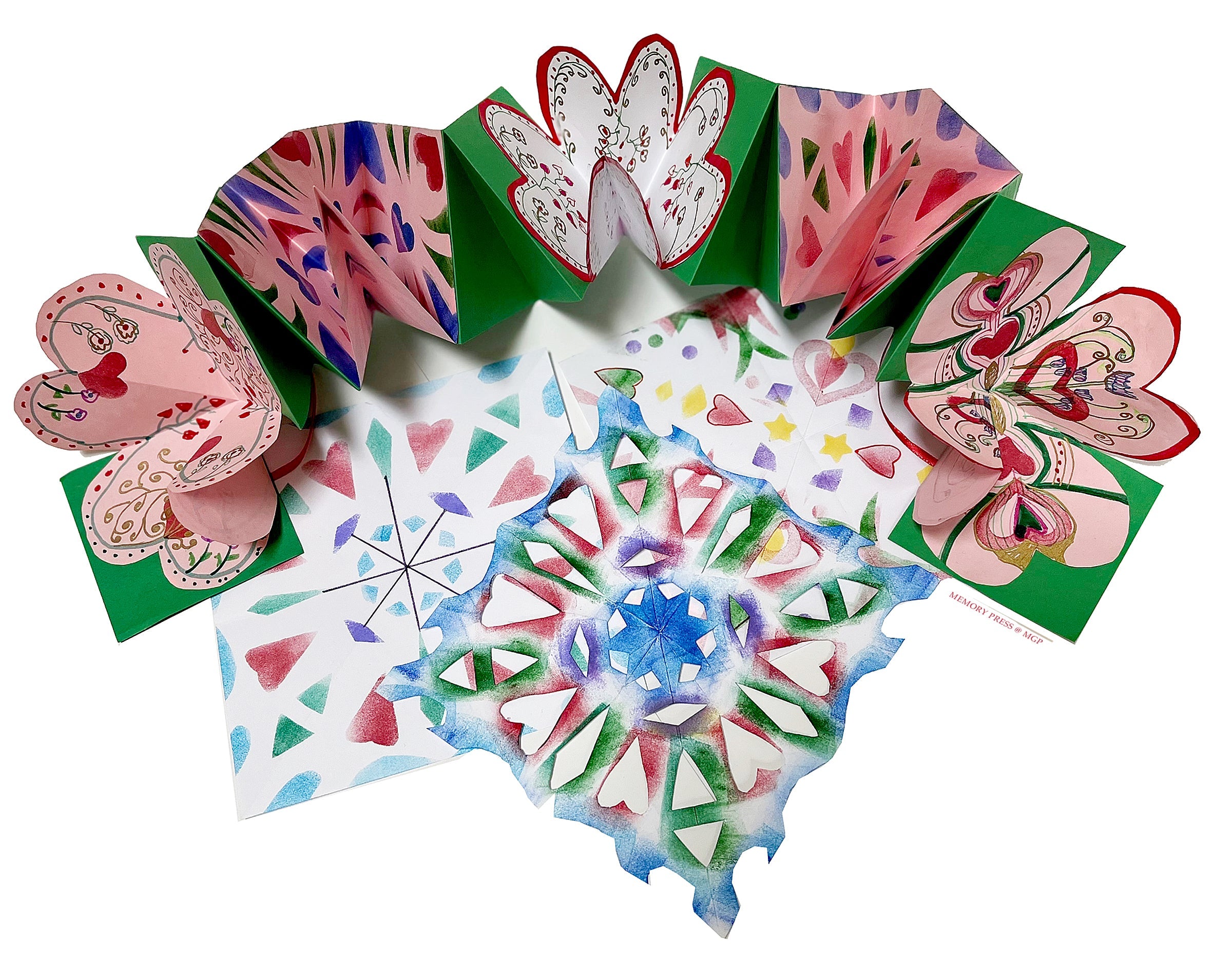 Flex Your Passion: A Valentine's Day Flexagon Book Workshop image 0