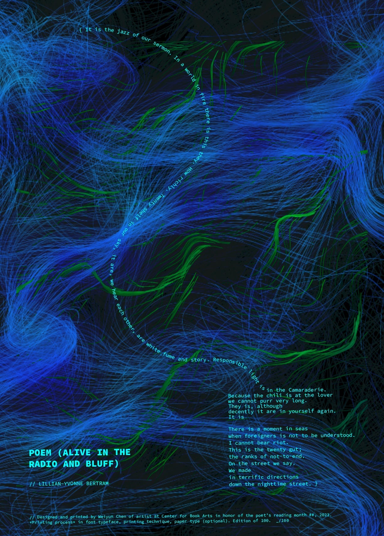 Human Artifacts. Spring 2023 Broadside Reading Series I image 0