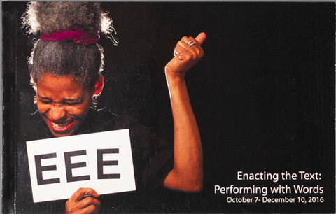 Enacting Text: Performing with Words image 0