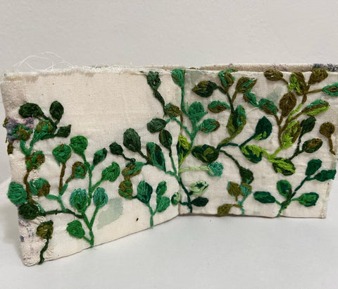 Dye, Stitch, Fold, Mend: Fiber Arts as Book Arts (Session 2: Embroidery) (Spring 2024) image 0