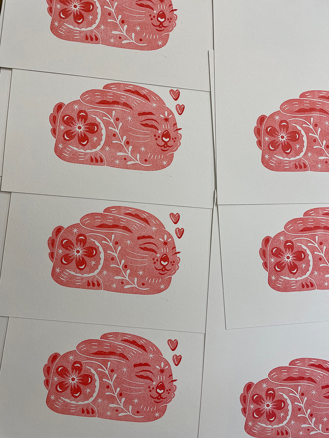 Linoleum Block Prints image 2