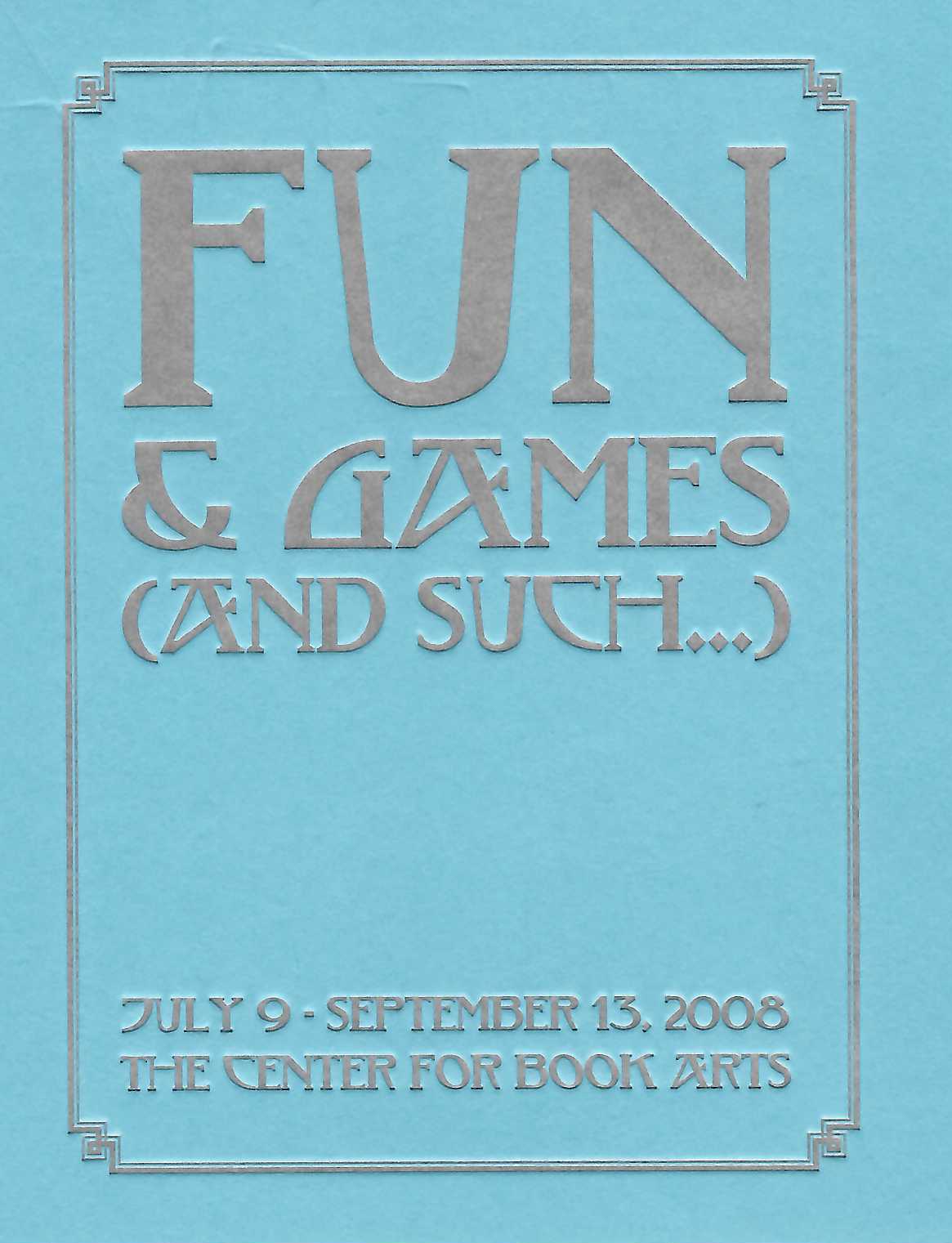 Fun &amp; Games and such image 0
