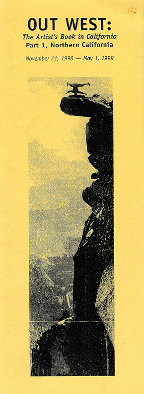 Out West: The Artist's Book in California Part 1, Northern California Exhibition Brochure image 0
