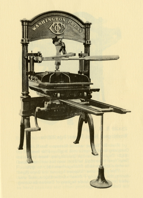 Washington Hand Press Workshop (Spring 2024) image 0