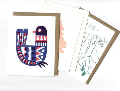 Letterpress Printed Greeting Cards