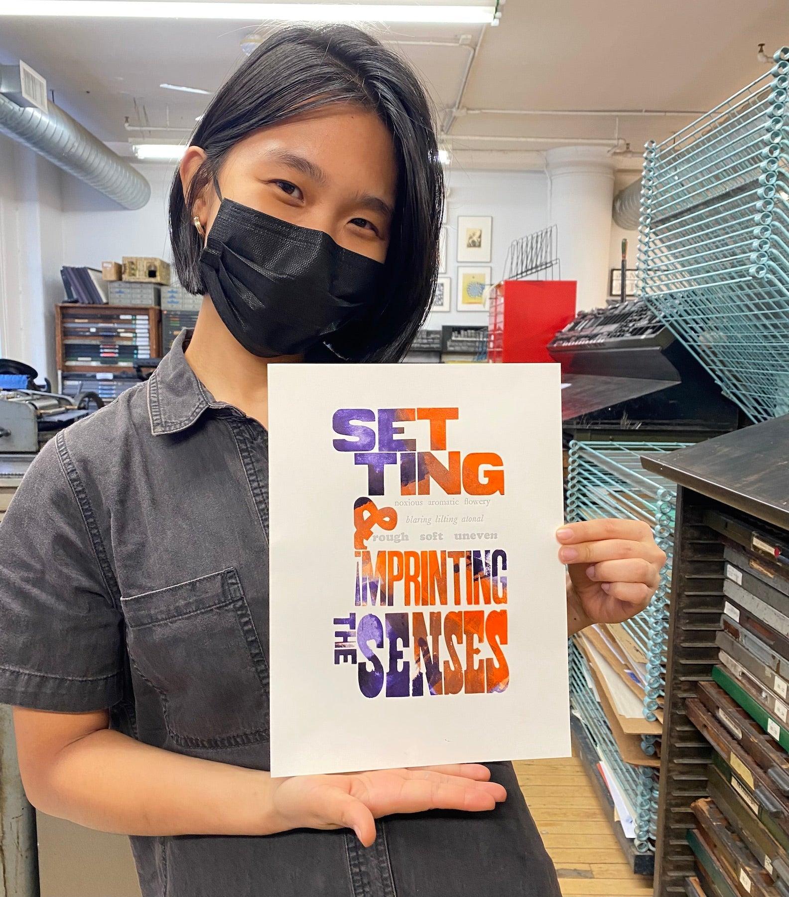 Letterpress II: Intro to Typography on the Press (Fall 2023) image 1