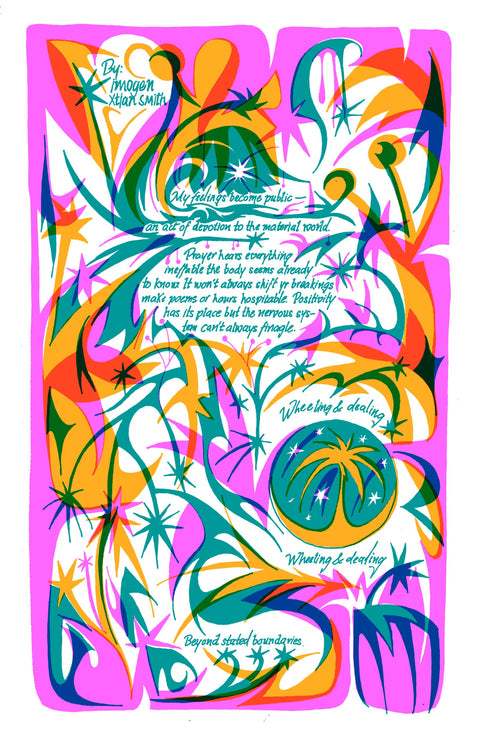 Seeing The Stars When The Sun Is Shining: Fall 2022 Broadside Reading Series II image 0