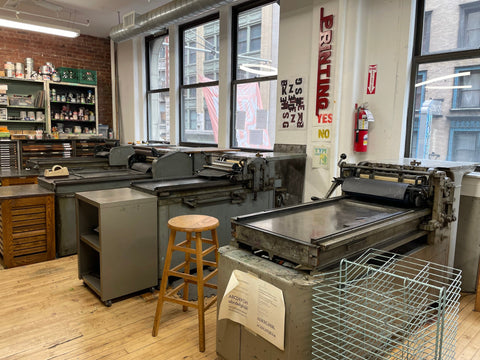 Letterpress I: Basic Press Operation & Maintenance 2022 image 0