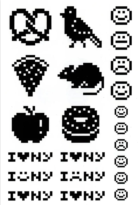 I Love New York Temporary Tattoos image 0