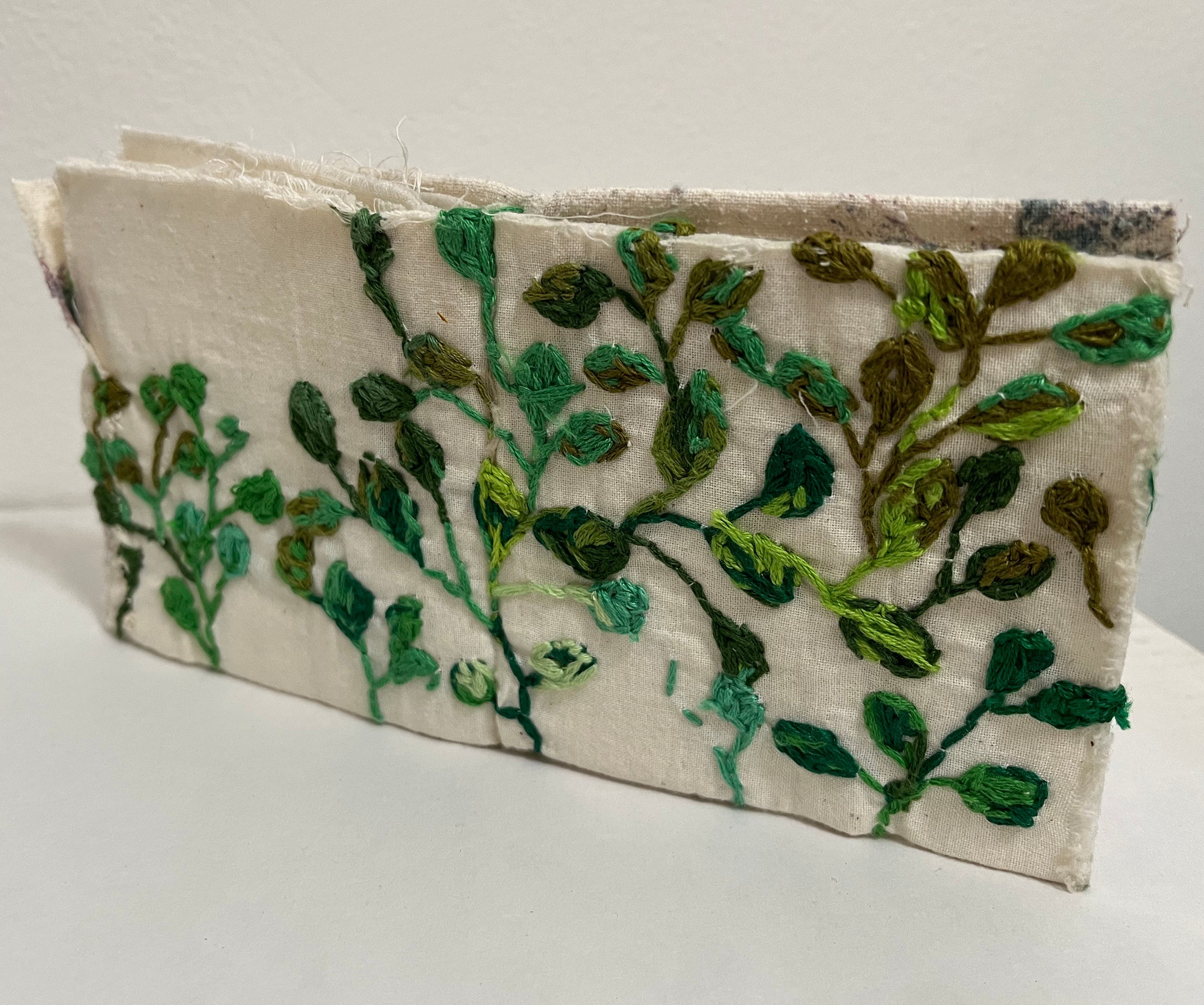 Dye, Stitch, Fold, Mend: Fiber Arts as Book Arts (Session Two: Embroidery) (Fall 2023) image 3