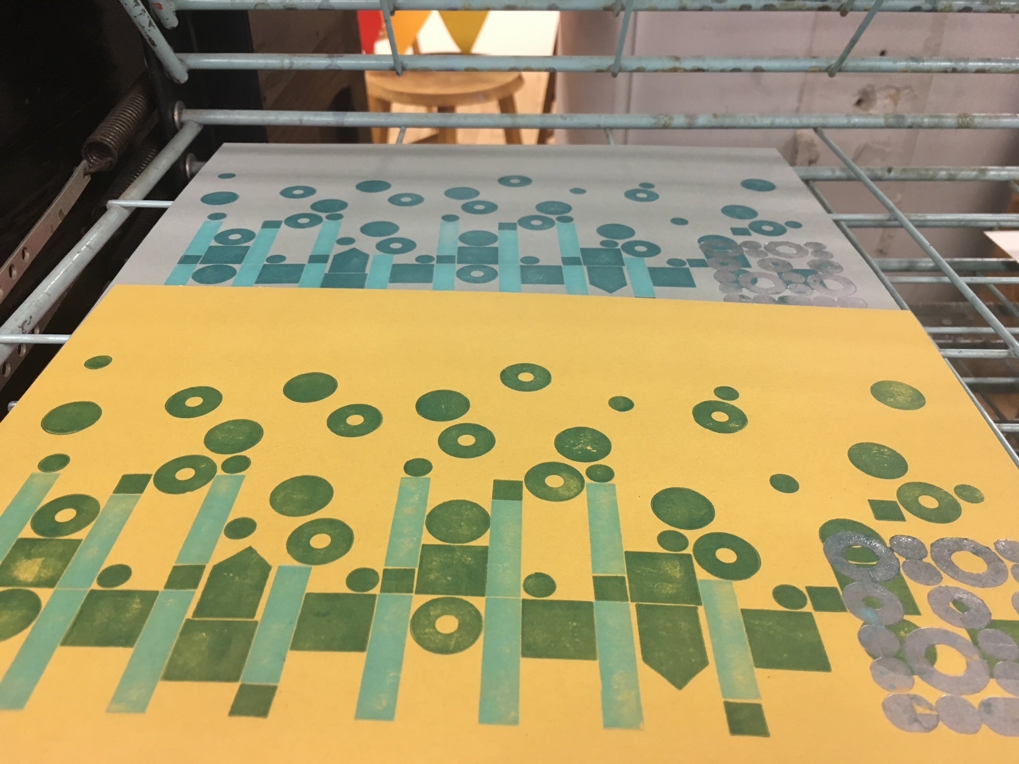 Designing with Type Ornaments: A Weekend of Printmaking Play image 3