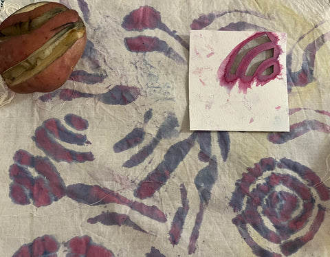 Fiber Arts as Book Arts: Kitchen Printing (Summer 2024) image 2