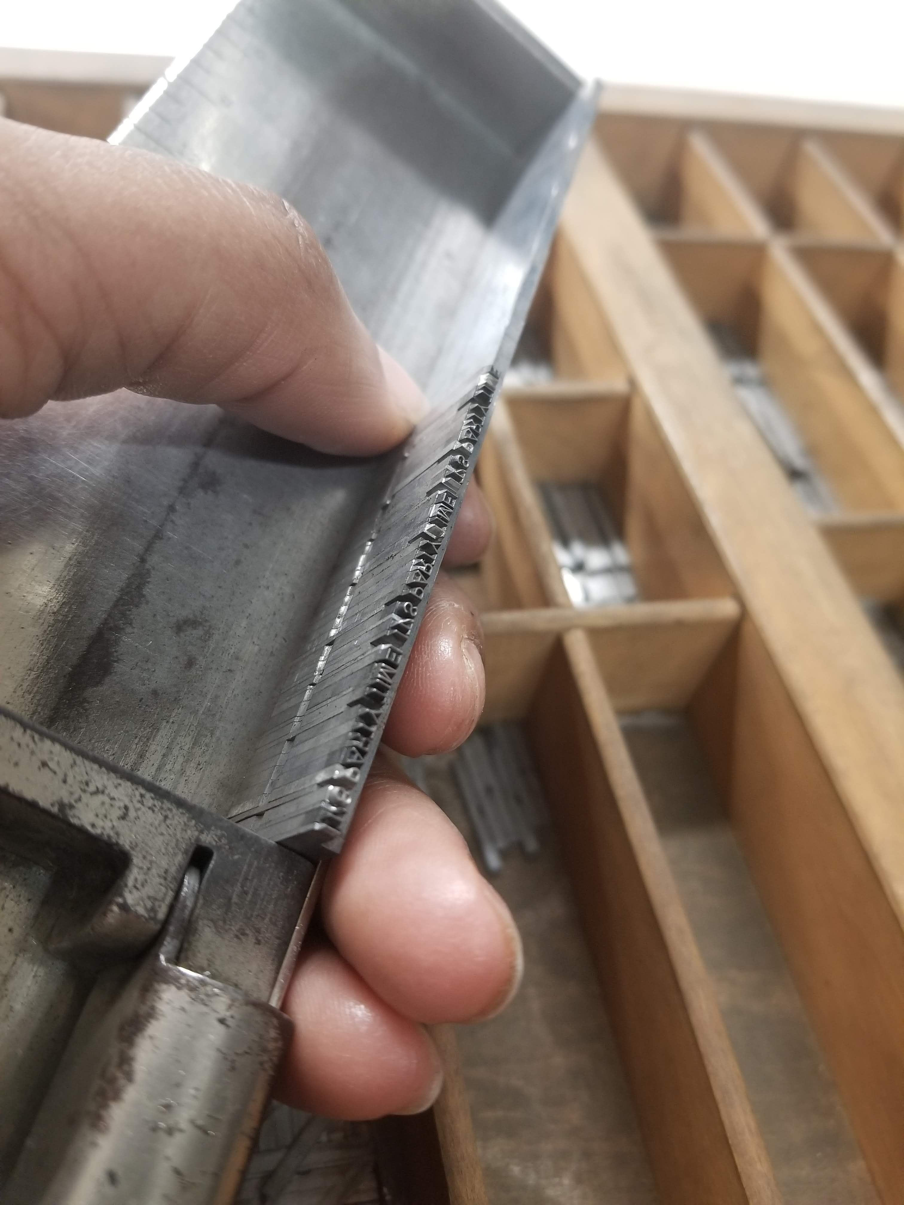 Printing on the Platen Press 2022 image 1