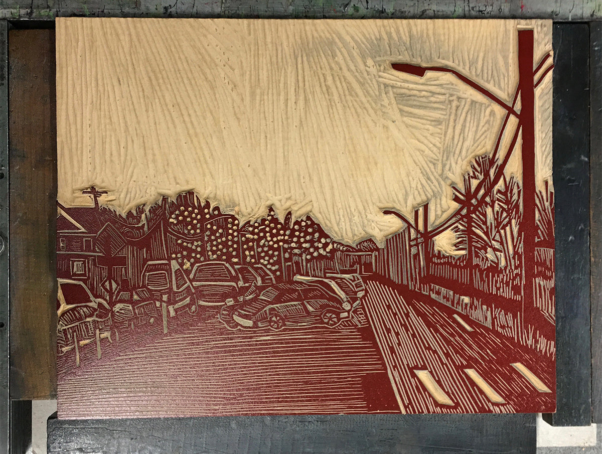 Linoleum Block Prints image 7