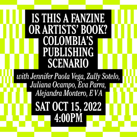 Is this a fanzine or artists’ book? Colombia’s Publishing Scenario image 0