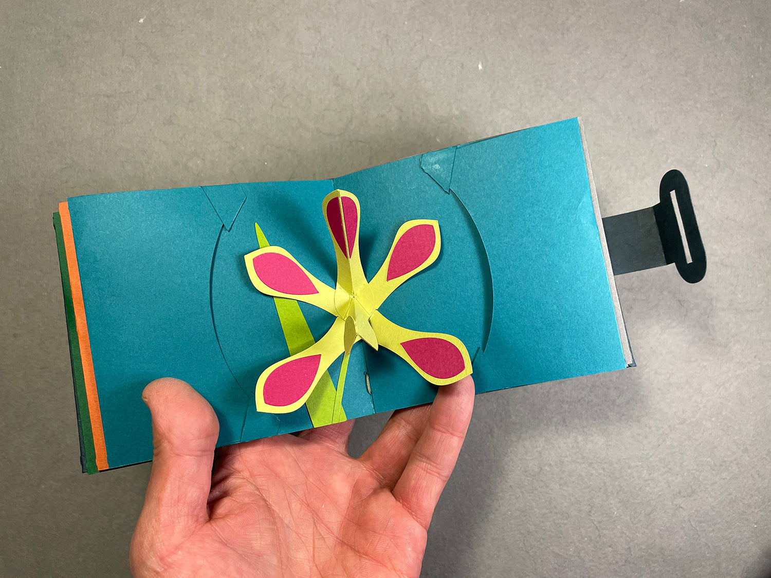 Miniature Pop-Up Wildflowers with Longstitch Binding (Summer 2024) image 5