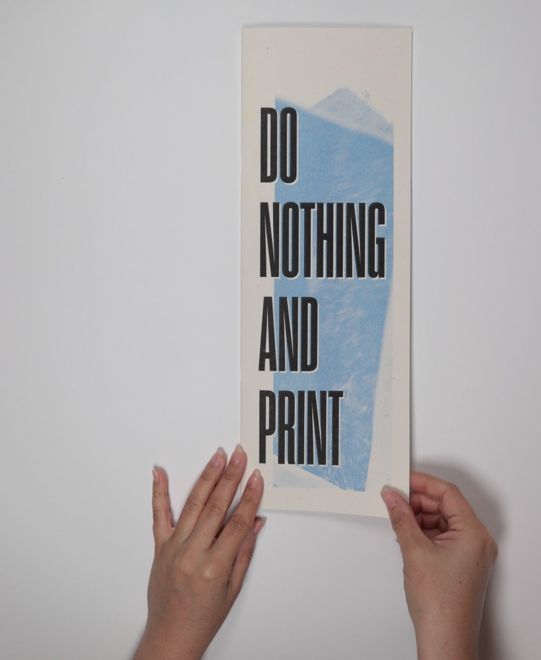 Do Nothing and Print: Cyanotype as a Reflection on Stillness image 0