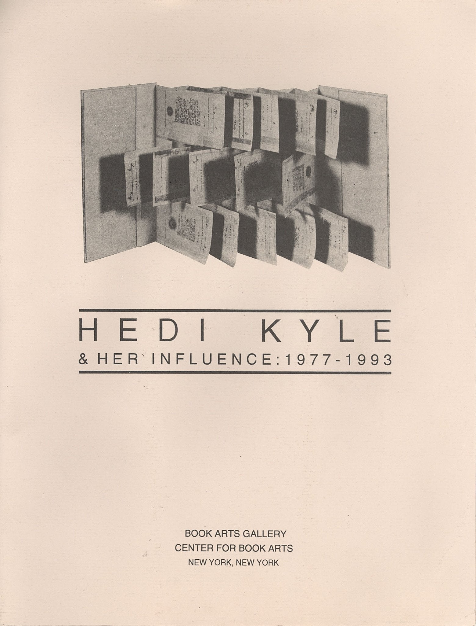 Hedi Kyle and Her Influence: 1977-1993 image 0