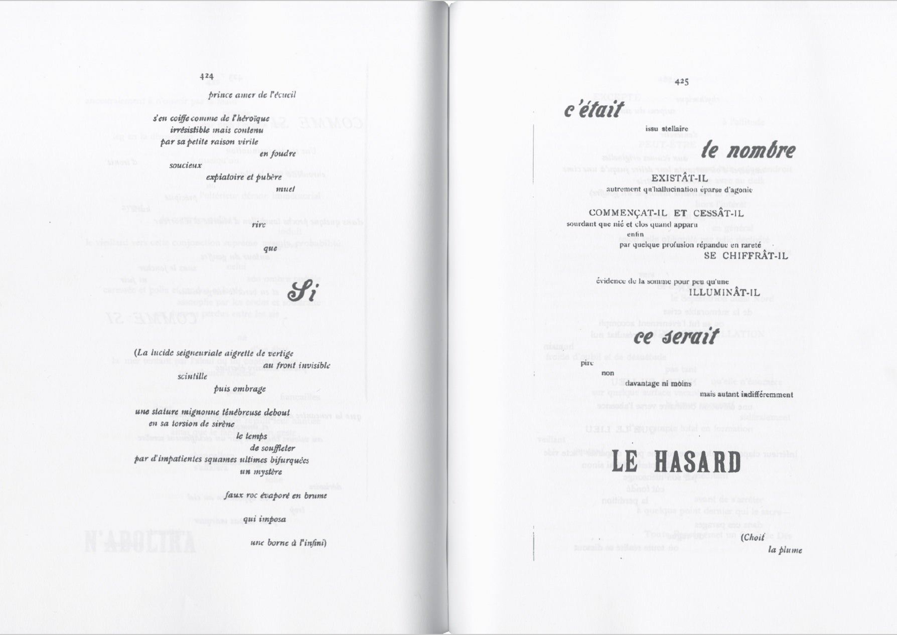 Coup de Dés (Collection) Books and Ideas After Mallarmé image 2