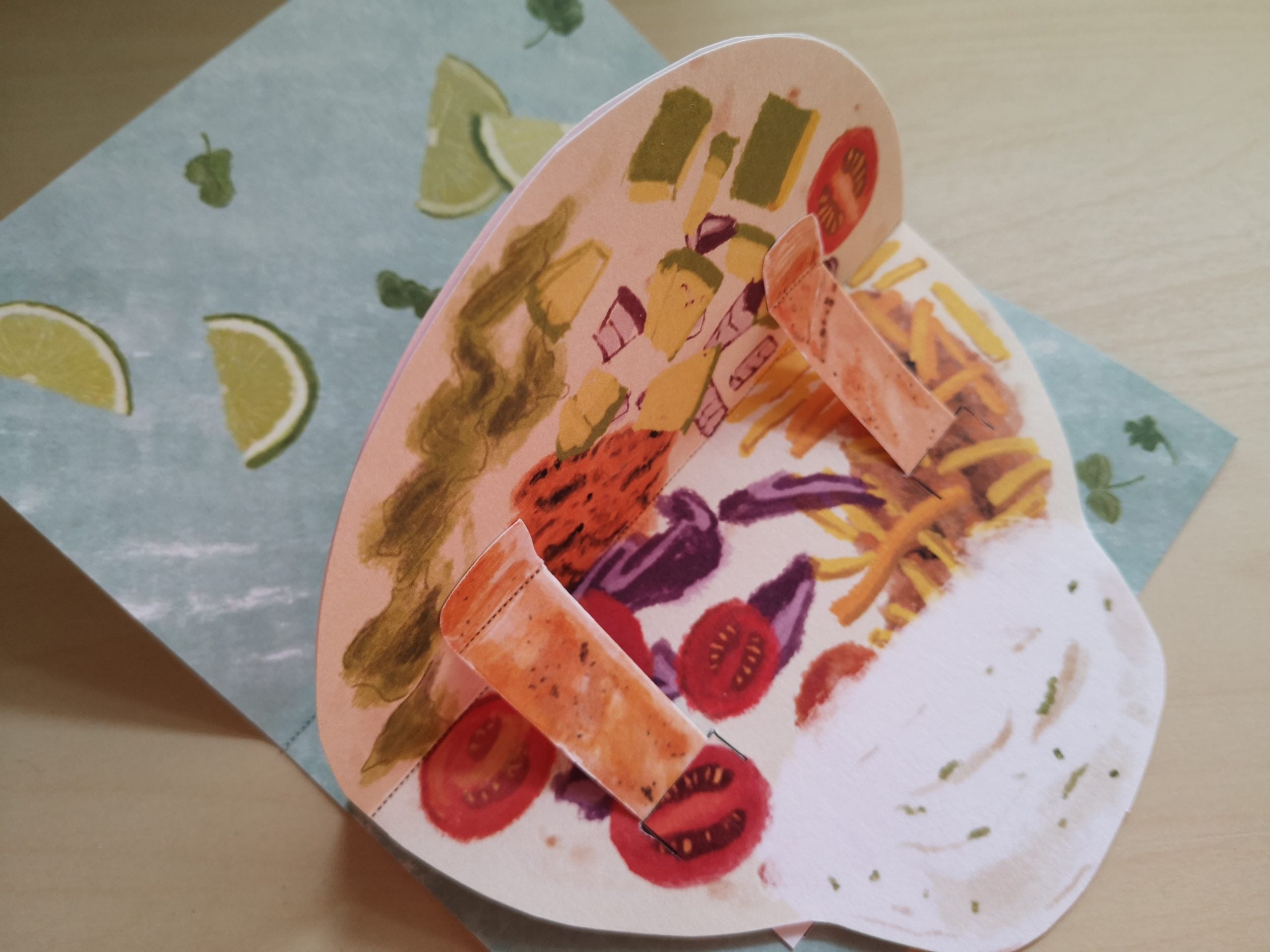 Make a Taco-Themed Pop-Up Card! 2022 image 0