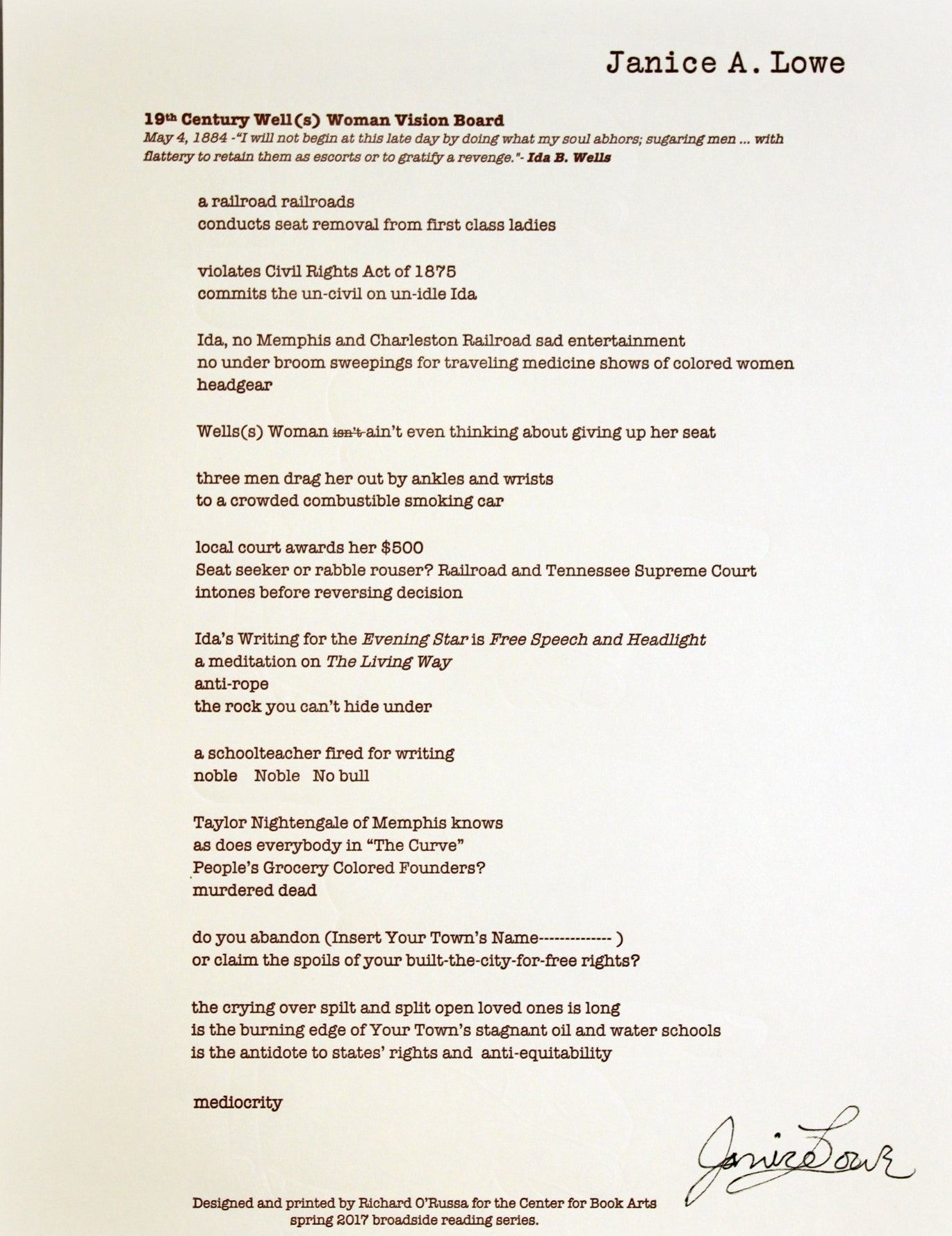 Broadside photo