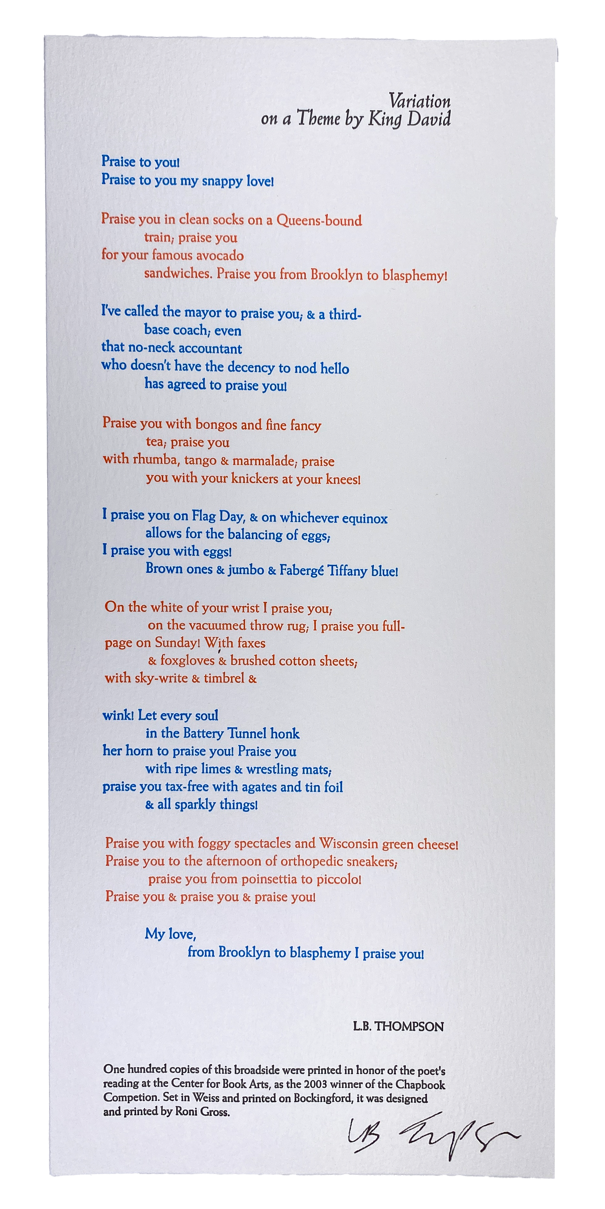 Broadside photo