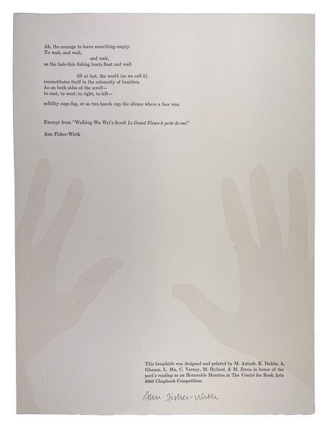 Walking Wu Wei's Scroll Le Grand Fleuve a perte de vue