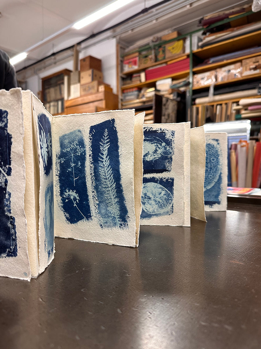 Cyanotype to Concertina: Building a Folded Sequence