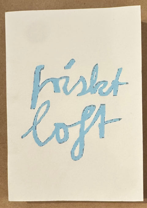 Friskt Loft - Jan Voss