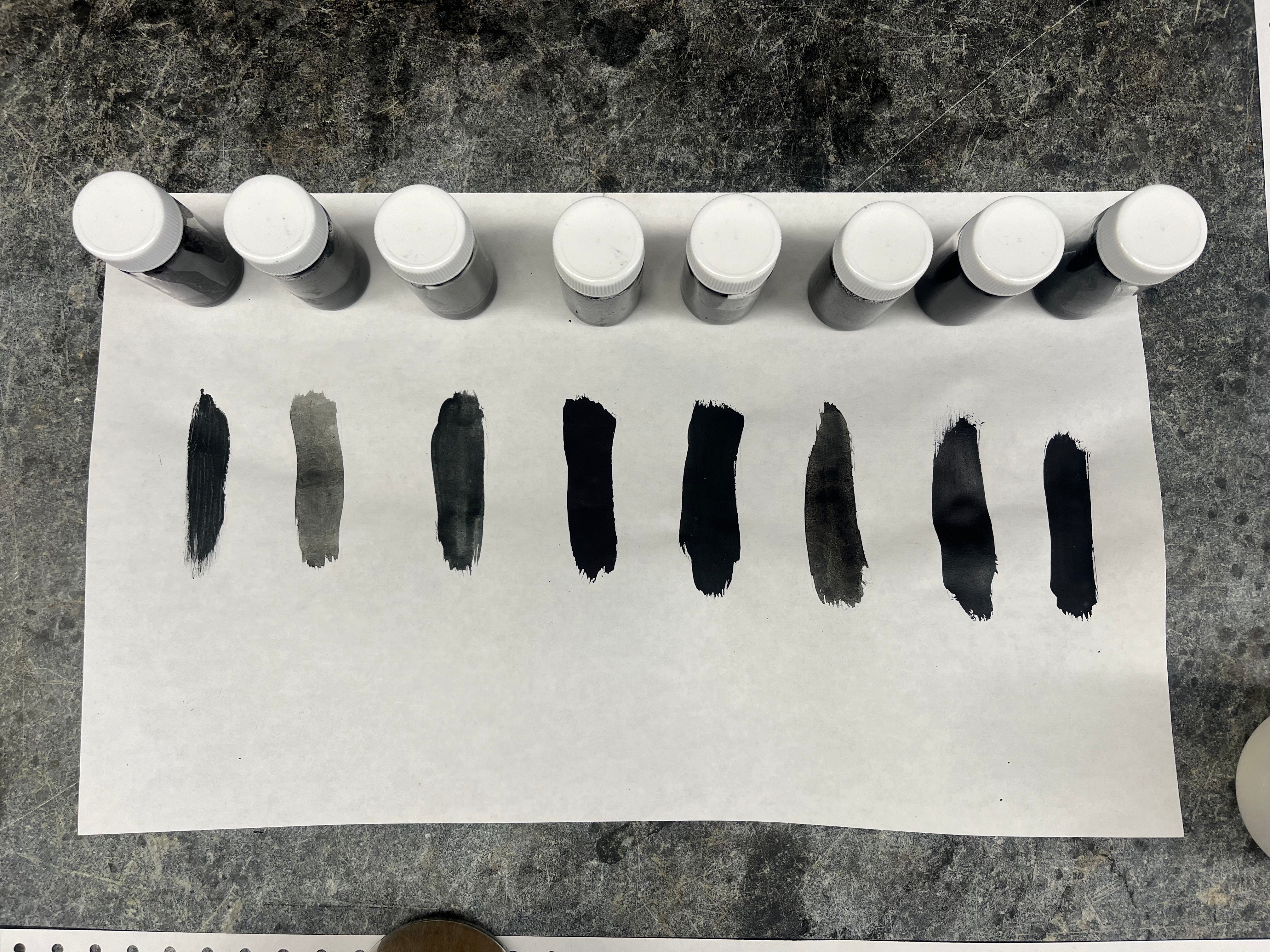 Dark Matter: Making Ink from Waste