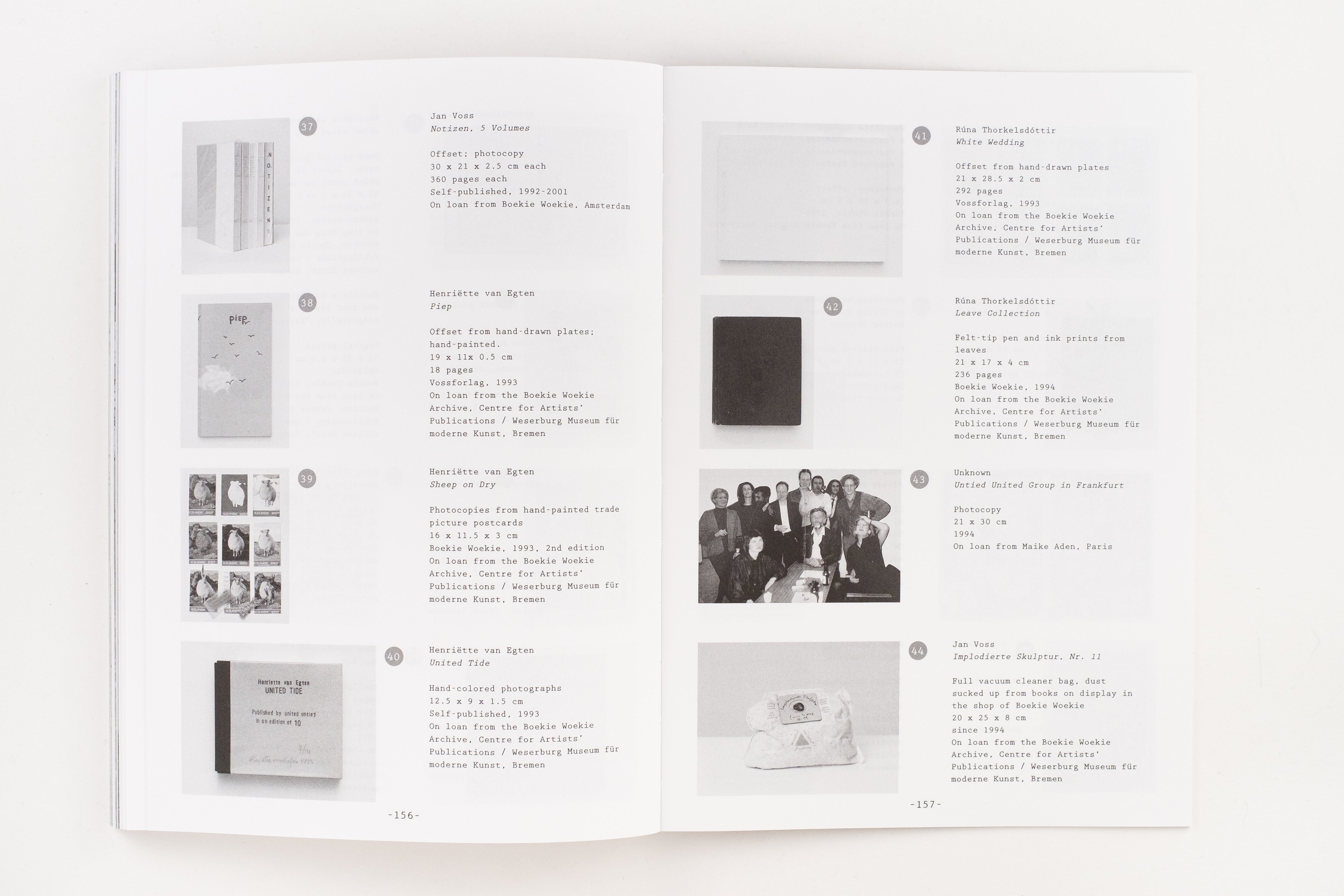 In The Wake of Blind Navigation. Boekie Woekie – Books by Artists