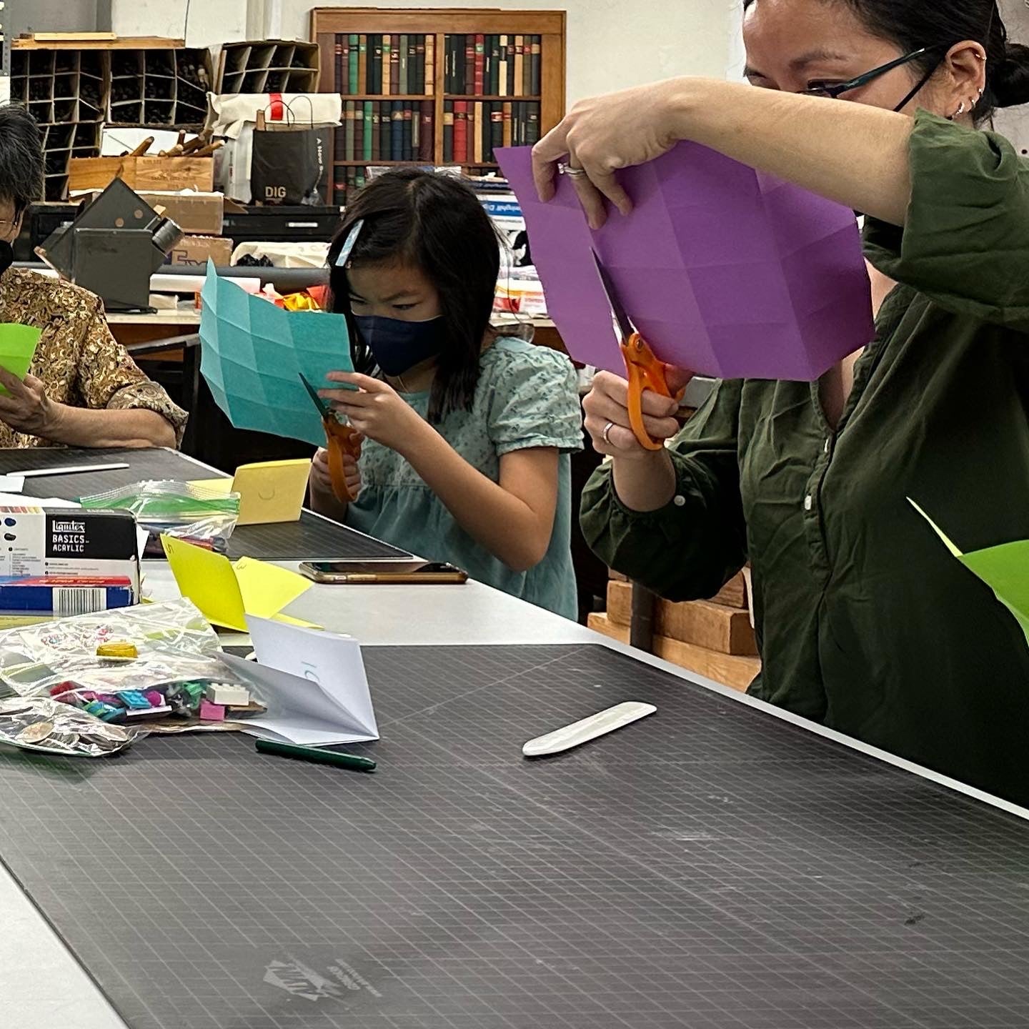 Young Book Artist in Collaboration with their Parents