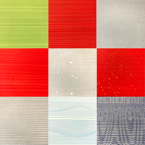 Sage's Paste Papers - HALF SHEETS image 0